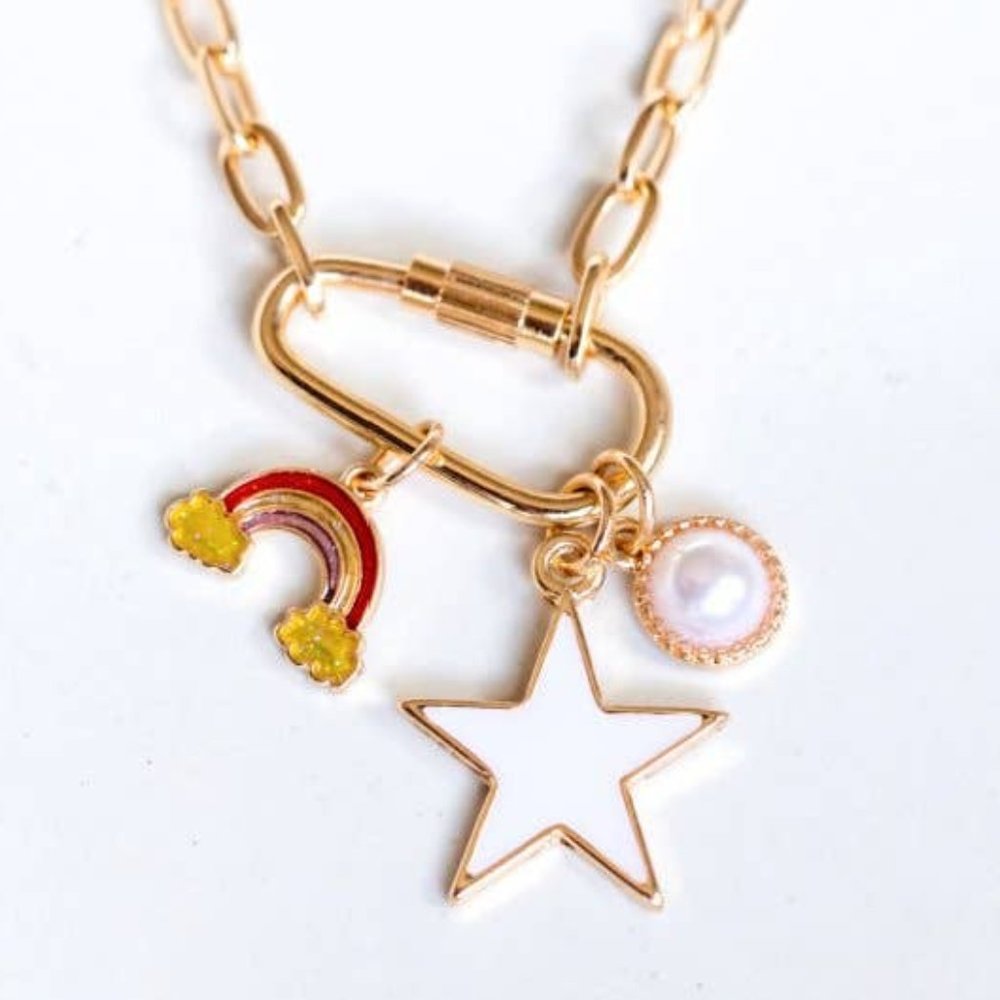 Rainbow Dream Charm Necklace - Picture 2 of 2